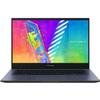 ASUS VivoBook Go 14 Flip Thin and Light 2-in-1 Laptop, 14" FHD Touch, Intel Celeron N4500 CPU, UHD Graphics, 4GB RAM, 128GB eMMC, Fingerprint, Windows 11 Home in S Mode, Quiet Blue, J1400KA-DS04T view 1