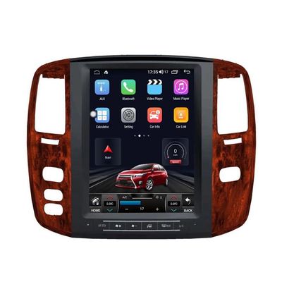 12.1Inch Android 14.0 Indash Head Unit for Lexus LX470 2002-2007 for Toyota Land Cruiser LC100 2006-2011 Car Stereo Radio GPS Navigation RDS 4G SWC Audio Video