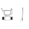 Metra 2009 - 2013 Honda Fit Dash Kit Double Din for Radio Install Silver & 40-HD10 Factory Antenna Cable to Aftermarket Radio Receivers for Select Honda/Acura Vehicles view 1