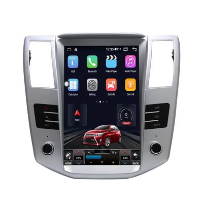 12.8Inch Android 14.0 Head Unit for Lexus RX400 RX450 RX300 RX330 RX350 2004 2005 2006 2007 2008 2009 Car Radio Stereo GPS Navigation Center Multimedia WiFi RDS 4G