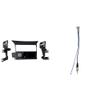 Metra 99-7876 Single DIN Installation Dash Kit with Pocket for 2009 Honda Pilot & Electronics 40-HD10 Factory Antenna Cable to Aftermarket Radio Receivers for Select Honda/Acura Vehicles view 1