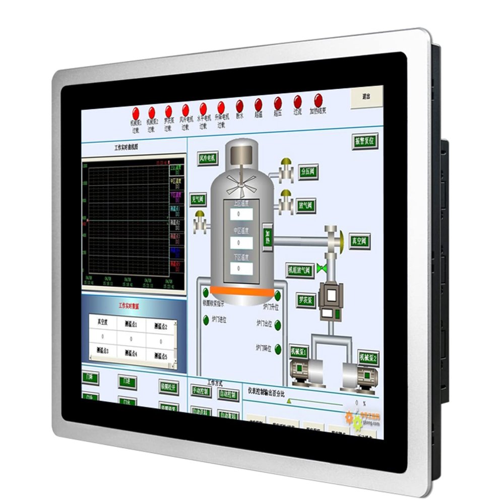 Embedded IP65 Capacitive Touch Screen Industrial Monitor (10.4 inch, VGA+dvi(Capacitive Touch))