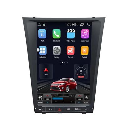 12.8Inch Indash Android 14.0 Center Multimedia for Lexus GS 300 350 460 2006 2007 2008 2009 2010 2011 Car Stereo Radio GPS Navigation RDS 4G WiFi SWC Audio Video FM AM