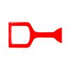 Millersawp OO9290 Replacement Clip-on Insert Metal Clip for Oakley Sunglasses-Red view 1