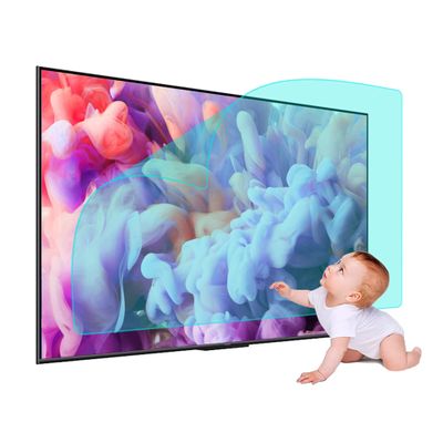 CUNIO 200 Anti Glare TV Screen Film Anti UV TV Screen Protector 43-75inch, Filter Out Blue Light Reduce Eye Fatigue, for Samsung, Sharp, TCL, Sharp, Toshiba 200 / 60in1338x756mm