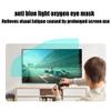 CUNIO 200 Anti Glare TV Screen Film Anti UV TV Screen Protector 43-75inch, Filter Out Blue Light Reduce Eye Fatigue, for Samsung, Sharp, TCL, Sharp, Toshiba 200 / 60in1338x756mm view 2