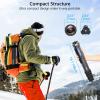 Compact Carbon Fiber Tripod 10-Layer Carbon Travel Camera Stand Detachable Monopod Accessory Threaded Hole Design Video DSLR Tripod Load Up to 33.1lbs/15kgWithout Tripod Head view 4