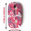 2.4G Wireless Mouse with Cute Pattern Design for All Laptops and Desktops with Nano Receiver - Beautiful Floral view 2