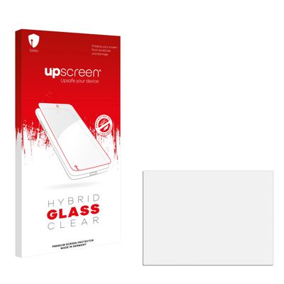 upscreen Screen Protector Film compatible with Bernina L 890-9H Glass Protection, Extreme Scratch Resistant