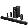 5.1 CH Surround Sound Bar with Dolby Audio, Sound Bars for TV, Wireless Subwoofer & Rear Speaker, Dolby Digital Plus, Bluetooth 5.3, Surround Sound System for Home Theater, 4K & HD TVs| HDMI & Optical view 1