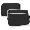 BoxWave Case Compatible with Navman MYESCAPE II - SoftSuit with Pocket, Soft Pouch Neoprene Cover Sleeve Zipper Pocket - Jet Black view 2