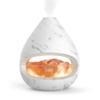 Pure Enrichment PureGlow Crystal - 2-in-1 Himalayan Salt Lamp & Ultrasonic Essential Oil Diffuser, Original Salt Therapy Lamp, 100% Pure Himalayan Salt, Ambient Glow, 160 mL 16-Hour Tank (Marble) view 1