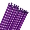 XINGO 100PCS Cable Zip Ties Heavy Duty, Premium Nylon Plastic Wire Ties with 50 Pounds Tensile Strength, Self-Locking Black Nylon Zip Ties for Indoor and Outdoor (14 inch, Purple) view 1