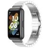 Replacement Band Strap for Huawei Band 7 Smart Wristband, Stainless Steel Bands Wrist Watch Replacement Bracelet for Huawei Band 7 (Siliver) view 1