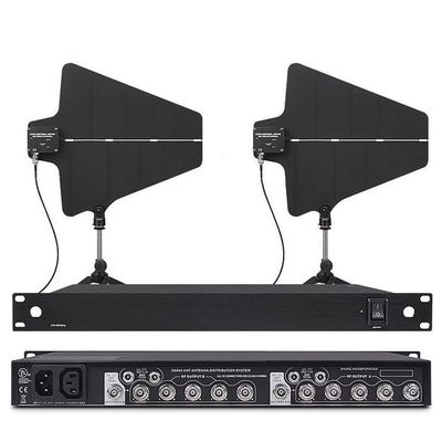 UHF Antenna Power Distribution 470-599MHZ, for UA845 Distribution System Fits for Stage Studio and Church