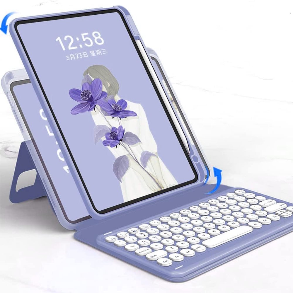 Back Cover Transparent Inner Case with Pencil Holder