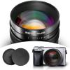 Meike 50mm f0.95 Standard Aperture Manual Focus Fixed Lens APS-C Compatible with Sony E-Mount Mirrorless Cameras ZV-E10 ZVE10 II NEX 5R NEX 6 7 A6600 A6400 A5000 A5100 A6000 A6100 A6300 A6500 A3000 view 4