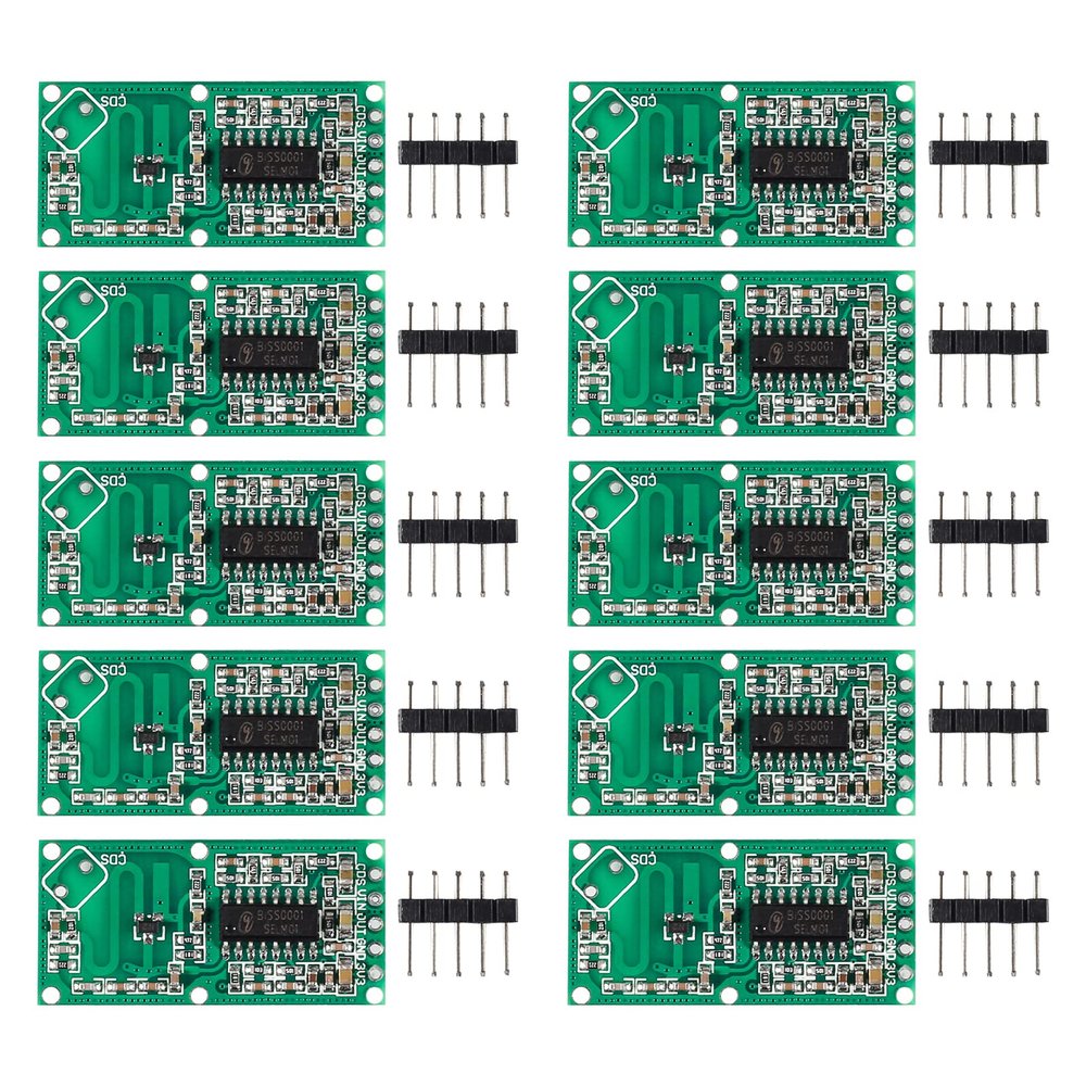 10PCS RCWL-0516 Motion Detection Sensor Microwave Radar Sensor Switch RCWL 516 Module Human Sensor Body Induction Microwave Module