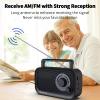Yewrich AM FM Radio with Bluetooth AC/DC Power with 3.5mm Headphone Jack view 2