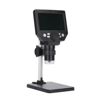 Microscope Kit Microscope AD208S/AD407 Digital Microscope for Soldering Electronics 8.5 Inch LCD Screen Microscope Lens Adapters (Color : Alplastic stentG1000)