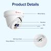 Anpviz 6MP PoE Camera, Turret 6MP UltraHD IP Camera Outdoor with Mic & Speaker, 100FT Smart Color Night Vision, PoE Security Cameras with AI Human Vehicle Detection, MicroSD Slot (U Series) view 2