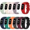 12-Pack Soft Silicone Sport Band for Garmin Vivosmart 5 Wristband, Replacement Strap for Garmin Vivosmart 5/Vivosmart5 Health Tracker Accessories Band with Caese Cover (Small Size, 12 Pack) view 1