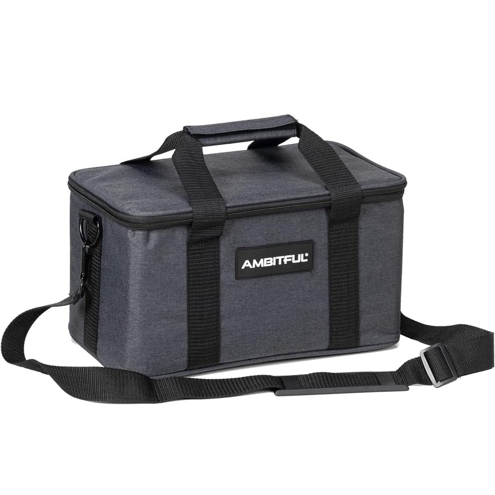 AMBITFUL PB18 Carry Bag Camera Equipment Bag with Shockproof Foam Compartments for Stabilizers, Cameras, Lights, Drones