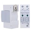 2Pcs Protector 2P 40kA 420V AC for Electrical Panel Home Protection with Ethernet Coaxial Circuit Breaker Mount view 1