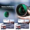 55mm Variable ND3-1000 & MC UV Lens Filters Kit (2 Pcs) 1.5-10 Stops Adjustable Neutral Density MCUV Lens Protection Filters Set view 4