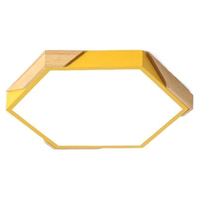 wangch Modern Minimalist Metal with Rubber WoodPendant Lamp, LED Embedded Tablet Lamp, White Light Ceiling Light, Ceiling Decorative Lamps, Bedroom Restaurant Lights