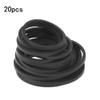 20PCS 25-170mm Assorted Common Rubber Belt Mix Cassette Tape Drive Belt for DVD 1.5mm Width view 2