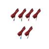 6 Pieces Speaker Sound Red Black Wire Cord Cable Compatible with Samsung Home Cinema System view 1
