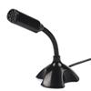 GOWENIC Mini Gooseneck USB Microphone, Computer Condenser USB 2.0 Desktop Microphone, Plug and Play Flexible Stand Mic for Streaming, Podcasting, Vocal Recording, Gaming Mic view 1