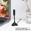 GOWENIC Mini Gooseneck USB Microphone, Computer Condenser USB 2.0 Desktop Microphone, Plug and Play Flexible Stand Mic for Streaming, Podcasting, Vocal Recording, Gaming Mic view 2