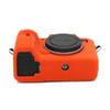Camera Case Bag Soft Silicone Orange Shockproof Armor Skin Body Cover Protector for Sony Alpha a7R III mirrorless digital camera view 3