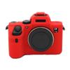 Camera Case Bag Soft Silicone Red Shockproof Armor Skin Body Cover Protector for Sony Alpha a7 III mirrorless digital camera view 1