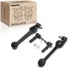 A-Premium Set of 4, Front Lower Control Arm & Outer Tie Rod End view 1