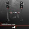 A-Premium Set of 4, Front Lower Control Arm & Outer Tie Rod End view 2