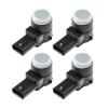 LadyCent 4Pcs Parking Sensor PDC 2125420118 A2125420118 0263003617, for Mercedes W169 W245 W204 W212 W221 C207 A207,Silver view 1
