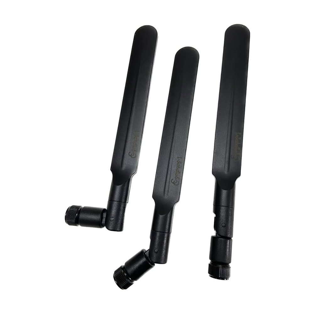 CompuPort Telemetry Wide-Band 3500MHz 5G/4G/LTE Omni Whip Antenna with SMA Male Connector, Compatible with Sierra Wireless Airlink, Digi, Teltonika, Microhard, CradlePoint and More.(1 pc.)