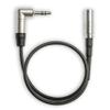 Tentacle SYNC Right-Angle 3.5mm to Straight DIN 1.0/2.3 Cable, 16-Inch view 1