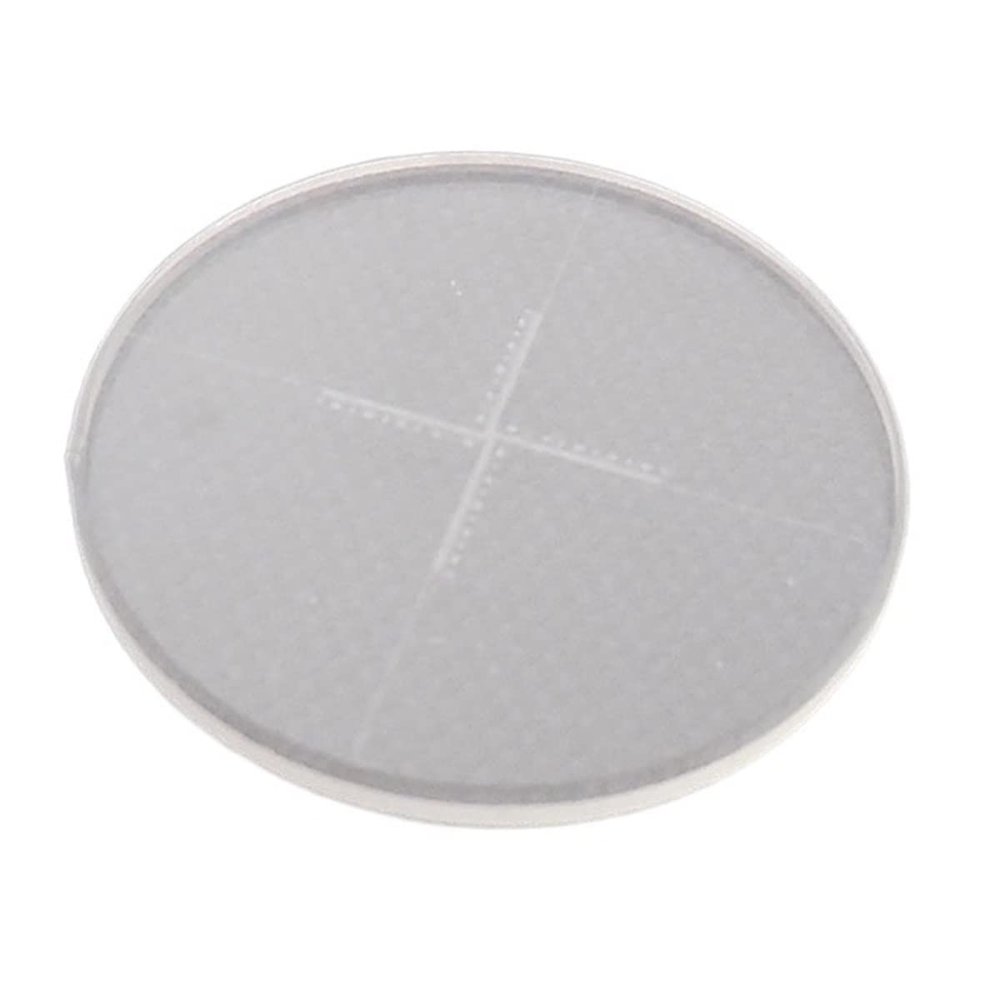 Microscope Accessories Kit Diameter 18.5mm Microscope Micrometer DIV=0.05 Microscope Eyepiece Calibration Slide Microscope Slides