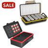 58 Slots TF Card Case + 40 Slots SD Card Case Water-Resistant Anti-Shock Micro SD Card Holder with Durable Memory Card Case view 1