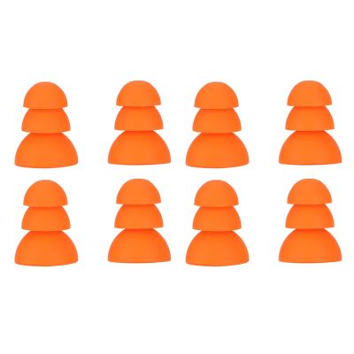 4 Pairs Replacement Silicone Ear Tips for Se846 Se535 Se215 and Inner Hole 2.03.5mm Earbud, Great Seal and Sound Isolation, Silicone Replacement Earbud Ear Buds Tips, Ergonomic Design