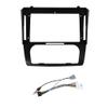 9'' Car Radio Stereo Fascia Frame Panel Trim with Power Harness Loom for 2008-2012 Nissan Teana Altima Auto A/C view 1