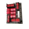 JINGERL 3 Way Speaker Crossover 400W Treble Midrange Bass 1250H/5000HZ HiFi Frequency Divider 12dB /oct 6dB /oct (Size : 2 Pieces) view 4
