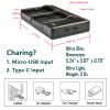 Kastar 2-Pack NP-F550 / NP-F570 Battery and LTD2 USB Charger Compatible with FEELWORLD P7S 7 INCH UTRA Bright 2200NIT Camera DSLR Field Monitor, T7 Plus 7 INCH 3D LUT DSLR Camera Field Monitor view 4