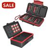 58 Slots TF Card Case + 6 Slots CF Card CaseWater-Resistant Memory Card Holder with Anti-Shock Micro SD Card Storage view 1