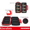 58 Slots TF Card Case + 6 Slots CF Card CaseWater-Resistant Memory Card Holder with Anti-Shock Micro SD Card Storage view 2