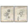 Vintage Movie Camera Cinema, 24 x 30 Inch Framed Gicle Print Set view 1